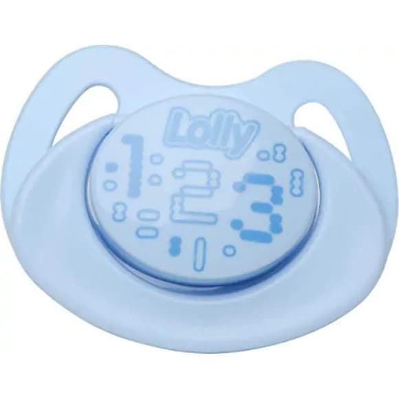 CHUP LOLLY N2 BICO SILICONE AZUL