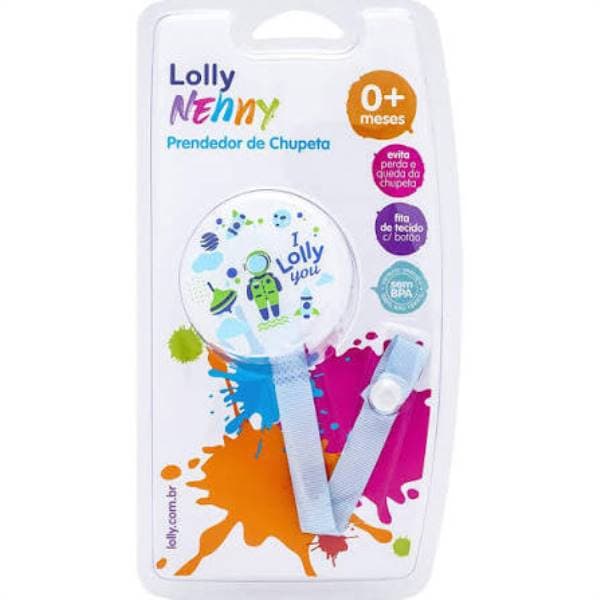 PRENDEDOR CHUPETA LOLLY ZOO AZUL/ROSA