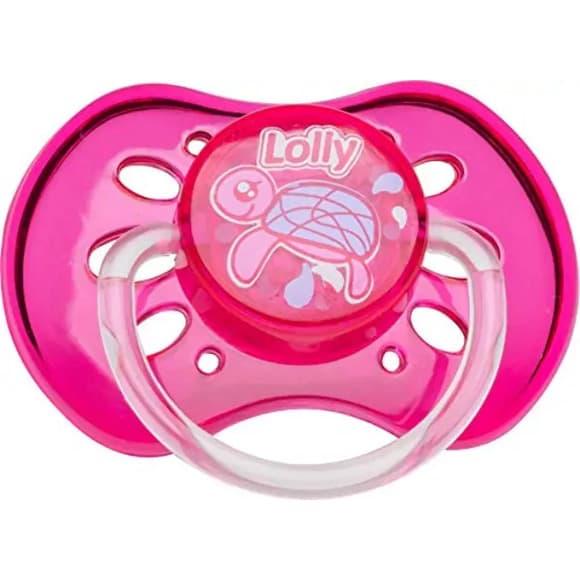 CHUP LOLLY N2 BICO SILICONE ROSA