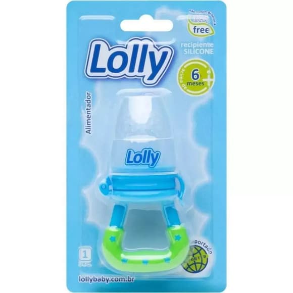 ALIMENTADOR INFANTIL SIL AZUL LOLLY