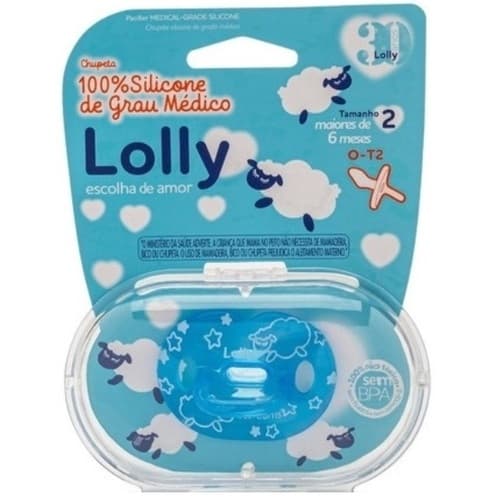 CHUP LOLLY AVULSA ORTO SILICONEAZUL