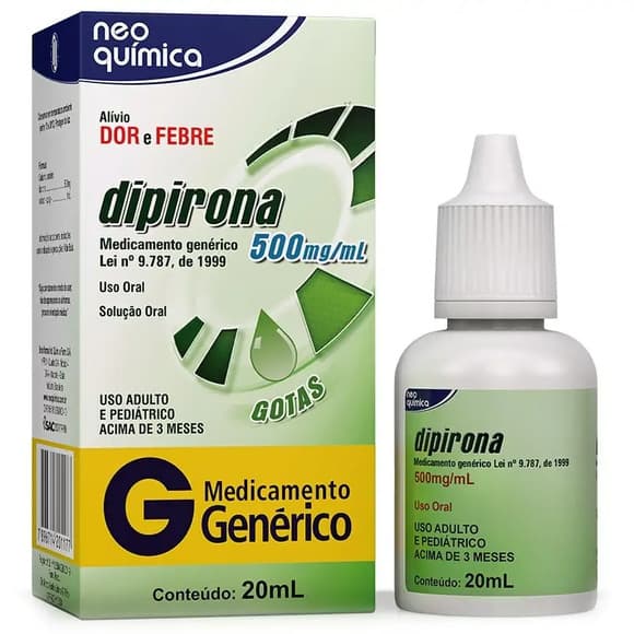 DIPIRONA MONOIDRATA GTS FR/20ML