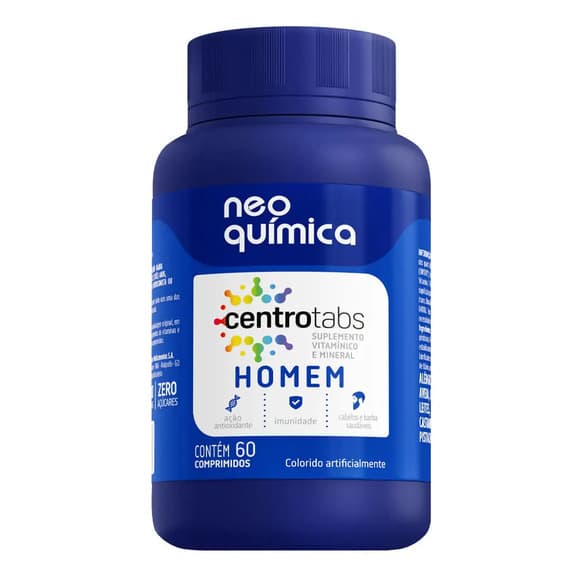 VITAMINAS NEO QUIMIC A HOMEM C/60CPRV/NEO
