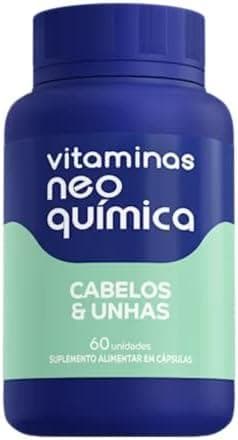 VIT NEO QUIMICA CABELOS/UNHAS 60CPS