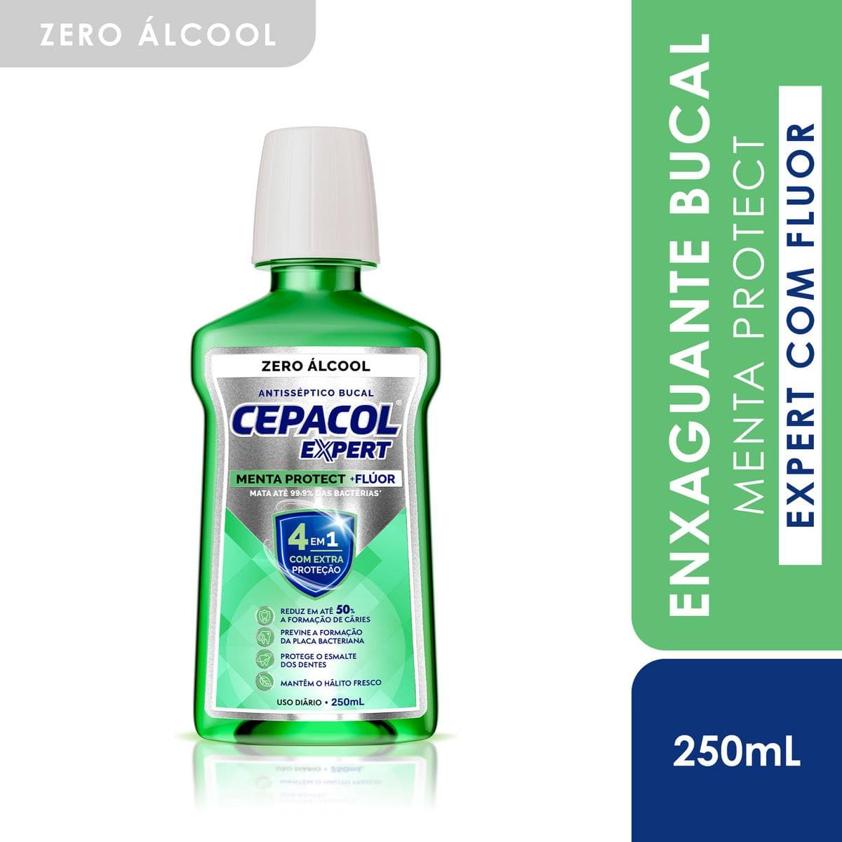 CEPACOL EXPERT ANTISSEP BUCAL  250ML 4 EM 1