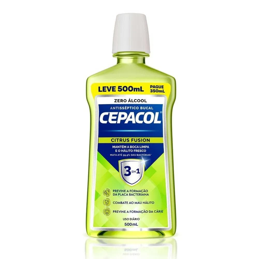 CEPACOL ANTISSEP BUCAL  500ML CITRUS FUSION