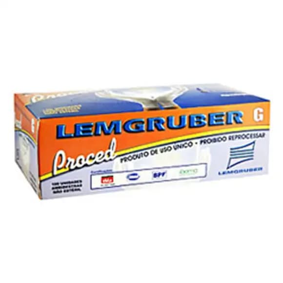 LUVA PROCEDIMENTO LEMGRUBER (G) C/100
