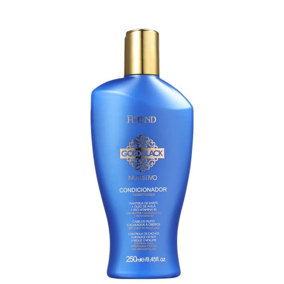 COND AMEND  GOLD  BLACK 250 ML