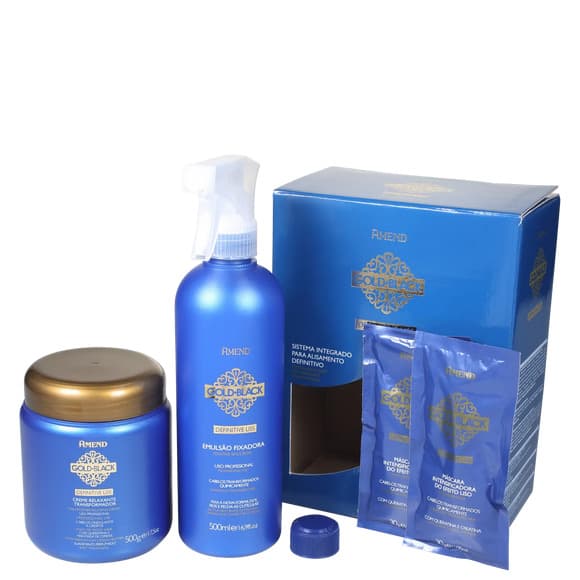 KIT TRAT GOLD BLACK DEFINITIVE LISS PROF