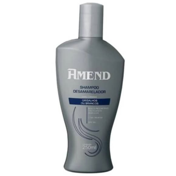 SHAMPOO DESAMARELADO GRISA. AMEND 250ML