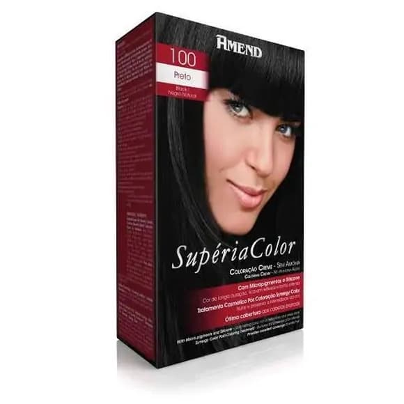 TINT AMEND S/AMONIA SUPERIA100 PRETO