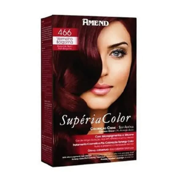 TINT AMEND S/AMONIA SUPERIA 466 VERMELHO