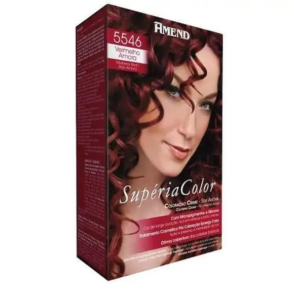 TINT AMEND S/AMONIA SUPERIA 5546 VERMELH