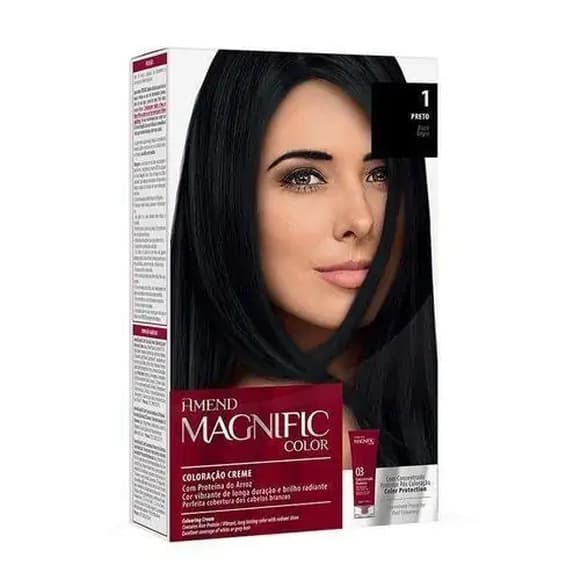 TINT AMEND MAGNIFIC  COLOR 1 PRETO