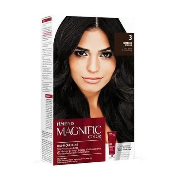TINT AMEND MAGNIFIC  COLOR 3 CASTANHO ESC