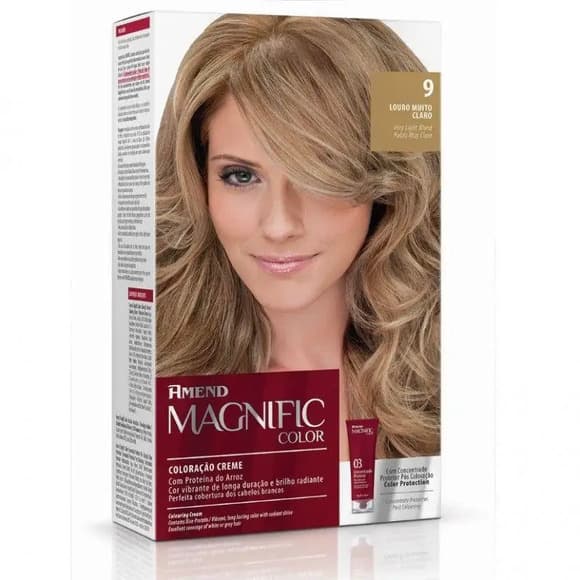 TINT AMEND MAGNIFIC  COLOR 9LOURO MUITO C