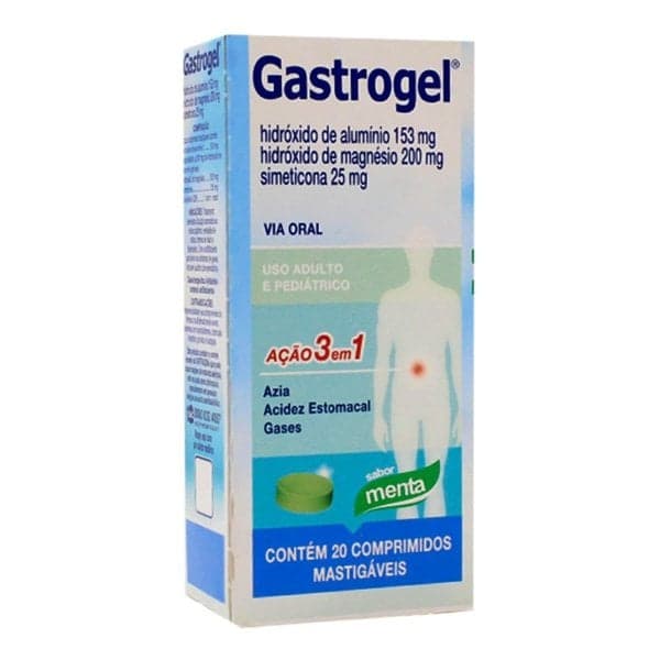 GASTROGEL 153+200+25MG 20C MAS