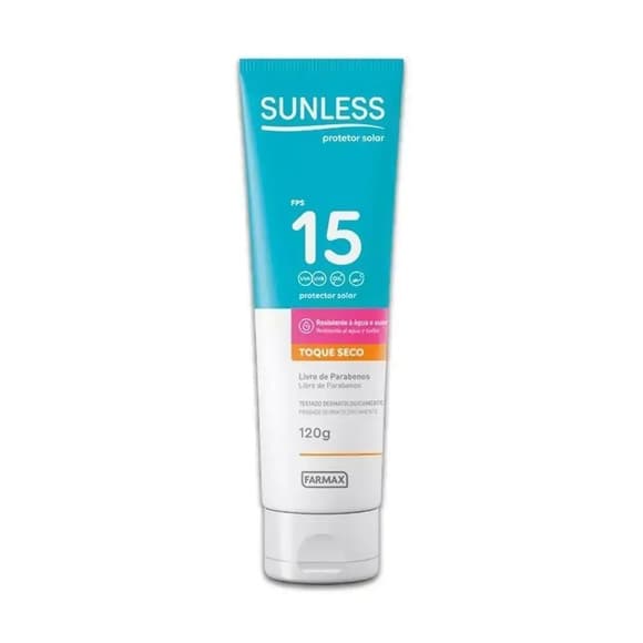 PROT SOLAR SUNLESS FPS15 120G FARMAX