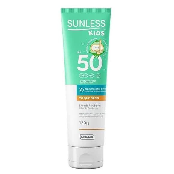 PROT SOL SUNLESS FPS50 120G