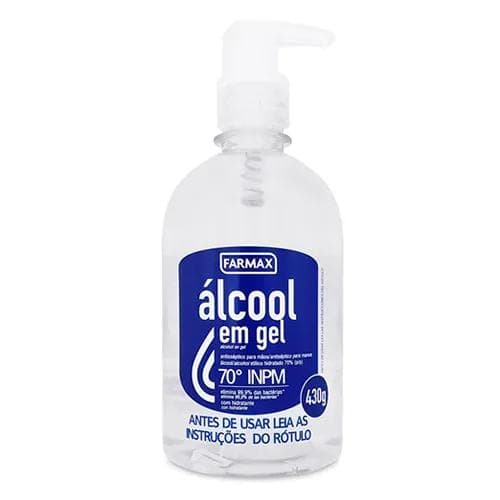 ALCOOL EM GEL 70 NEUTRO 430GR