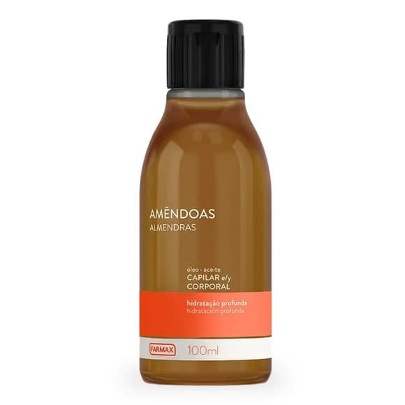 OLEO DE AMENDOAS FARMAX 100 ML