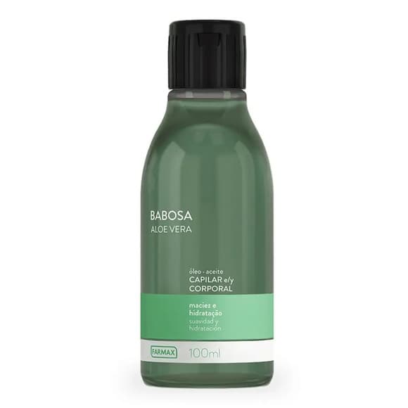 OLEO CAP E CORP FARMAX 100ML BABOSA