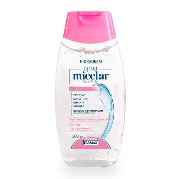 AGUA  MICELAR FARMAX 5EM1 200 ML