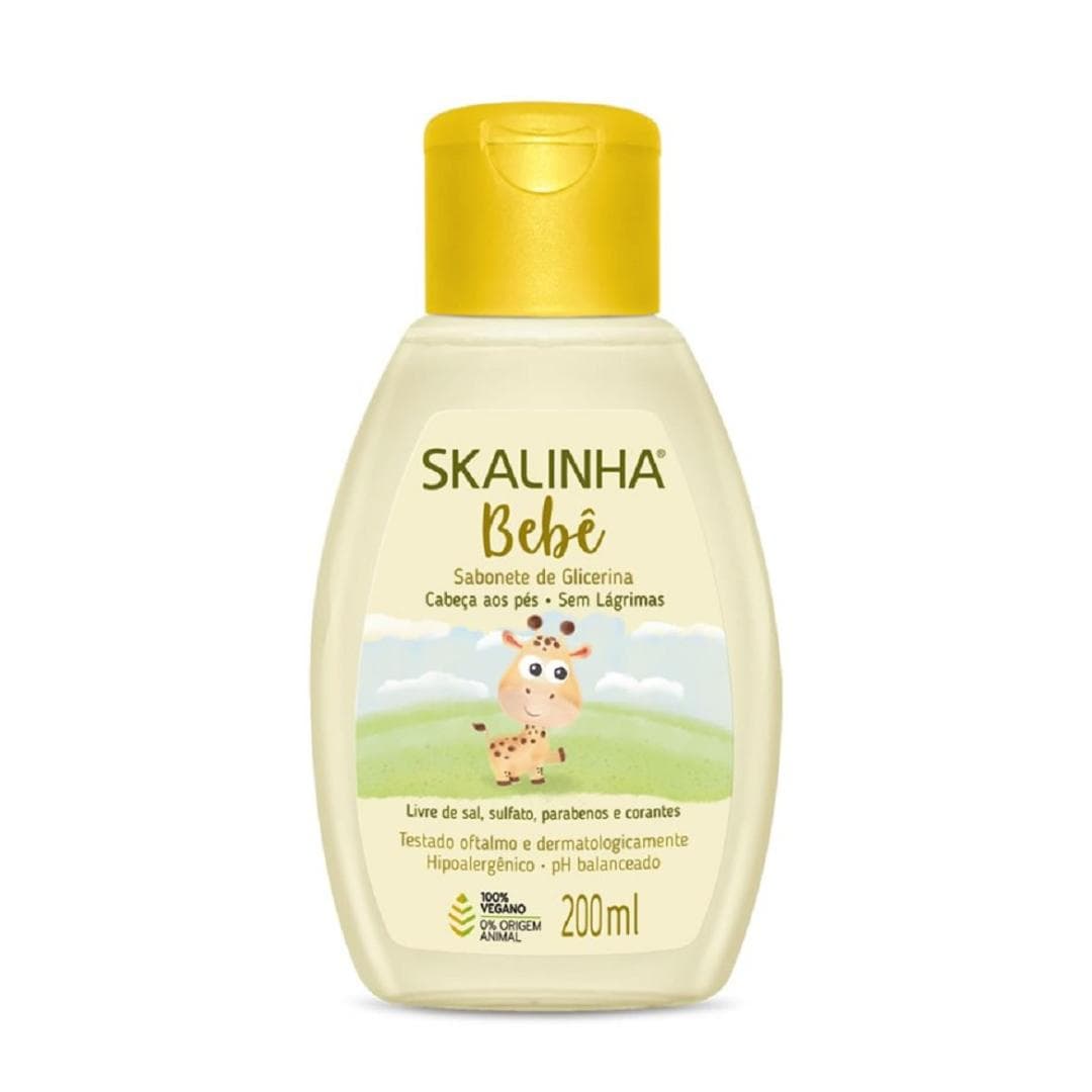 SAB LIQU SKALINHA BEBE 200ML LAVANDA