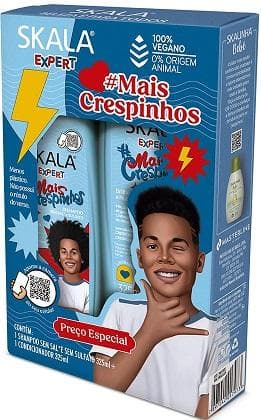 KIT SH +COND SKALA   MAIS CRSPINHOS 325ML