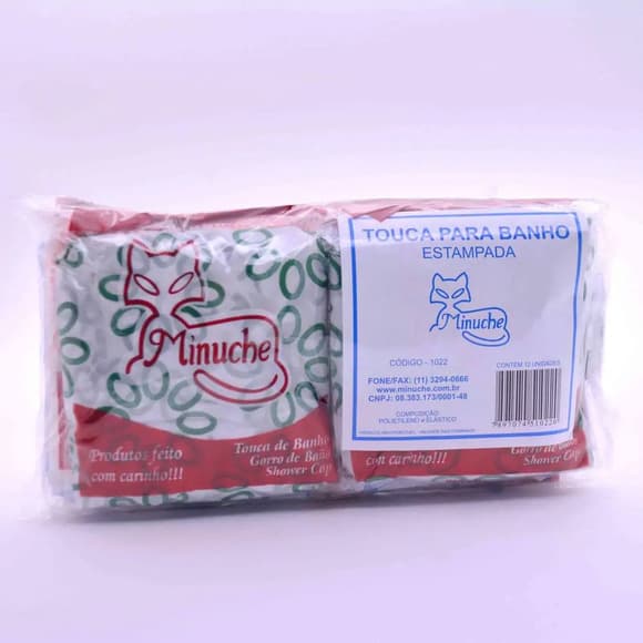 TOUCA BANHO C/ 1 UN DESENHOS