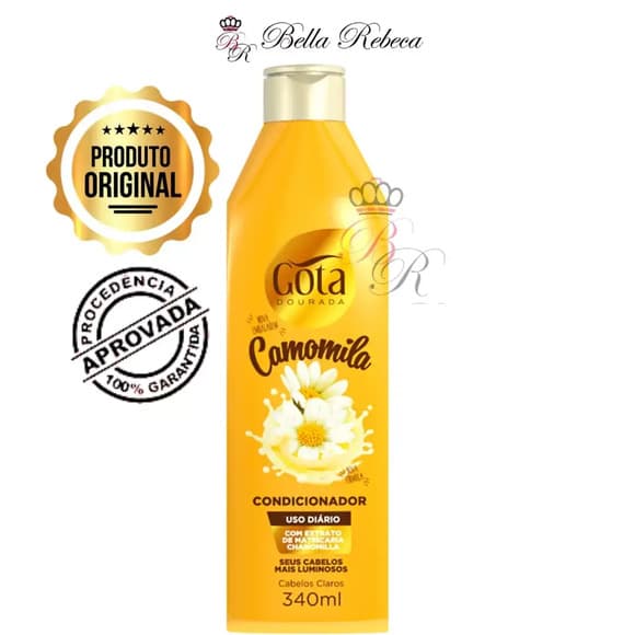 COND GOTA DOURADA CAMOMILA 340ML