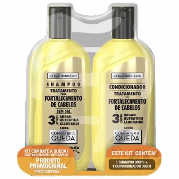 KIT GOTA DOURADA SH+COND+TONICO PROM