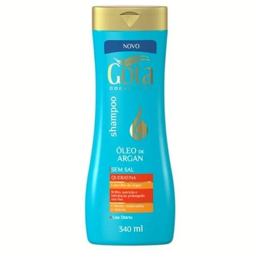 SH GOTA DOURADA OLEO DE ARGAN 340ML