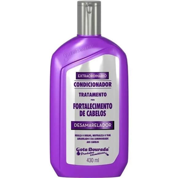 COND DESAMARELADOR GOTA DOURADA 430ML