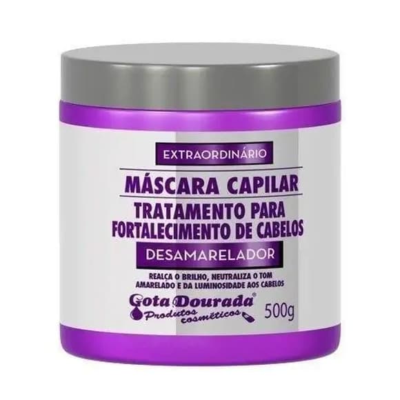 MASC CAP GOTA DOURAD DESAMARELADOR 500GRS