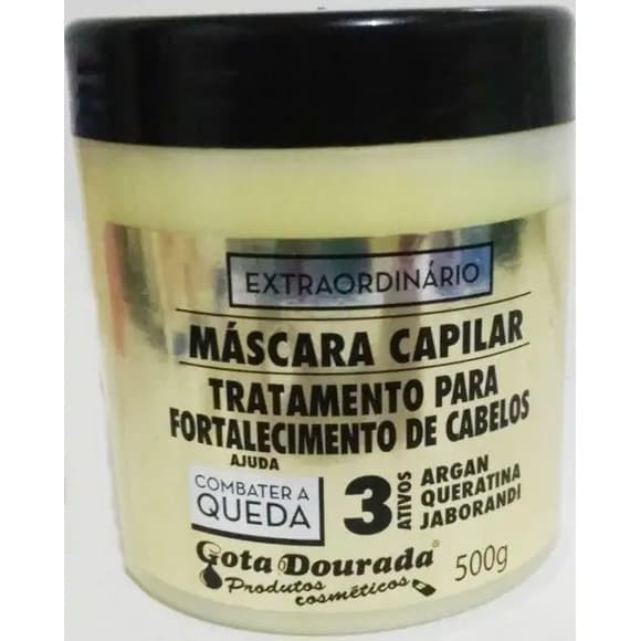 MASC CAP GOTA DOURAD 3 ATIVOS 500GRS