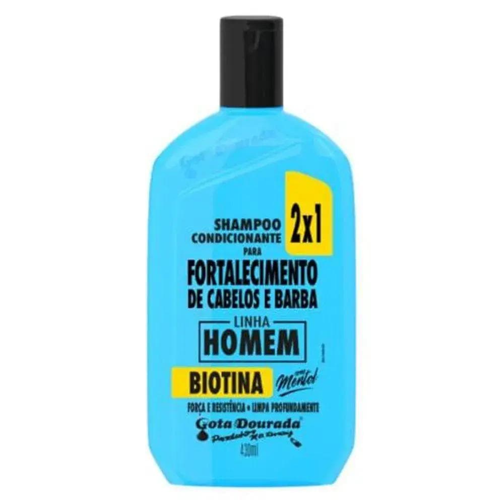 SH GOTA FORT BIOTROP HOMEM CAB BARB 430ML