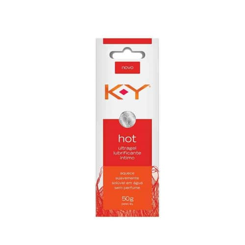 GEL LUBRIF KY HOT 50 G