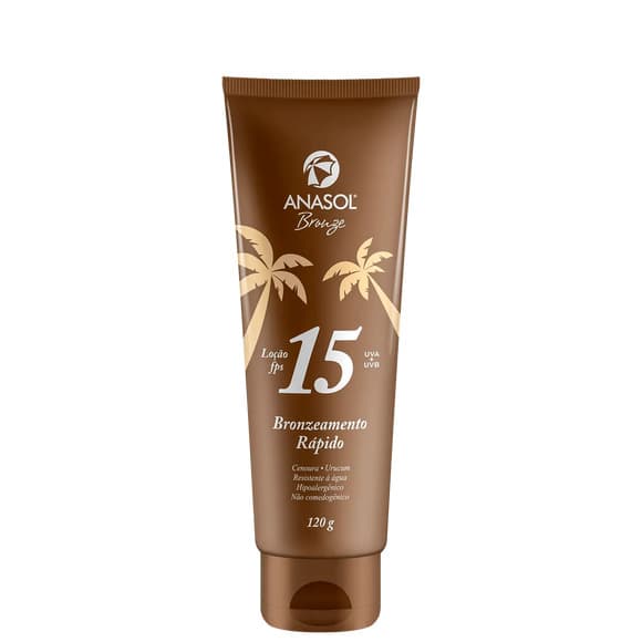 ANASOL LOCAO BRONZ FPS 15 125 ML
