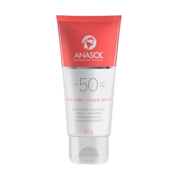 ANASOL FACIAL OIL FREE FPS 50 60 G