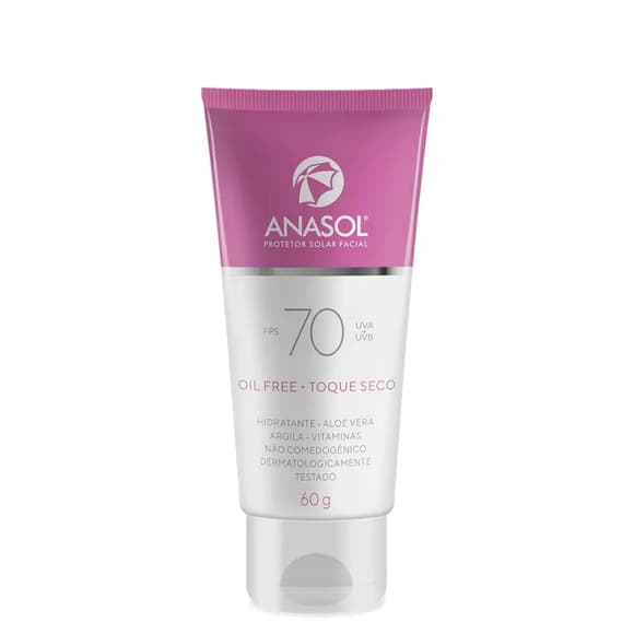 ANASOL FACIAL OIL FREE FPS 70 60 G