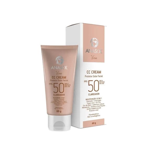ANASOL CC CREAM FACIAL FPS 50 60 G