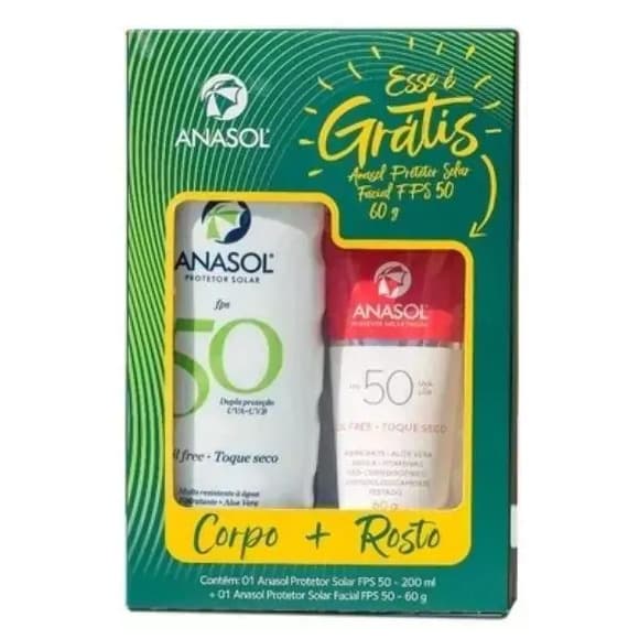 KIT ANASOL CORPO+ROSTO