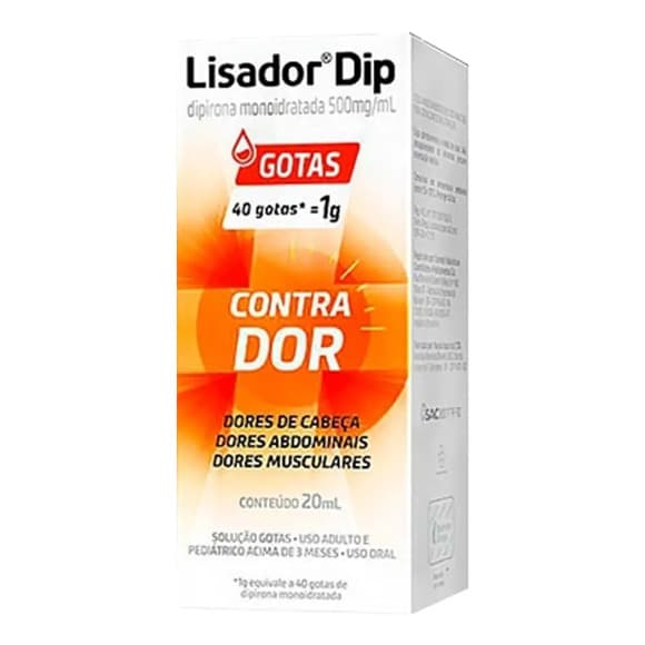 LISADOR 500MG SOL 20ML