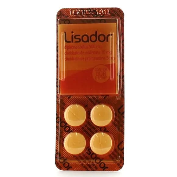 LISADOR 10MG 25BL 4COMP