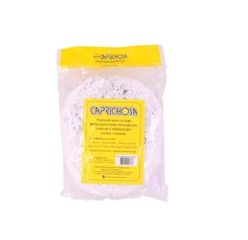 TOUCA METALIZADA CAPRICHOSA C/ISOPOR
