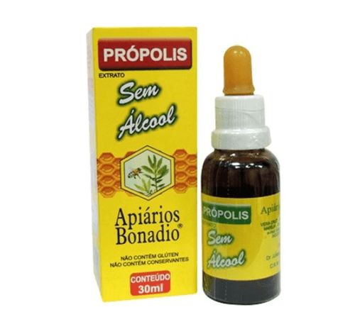 EXTRATO DE PROPOLIS S/ALCOOL 30ML APIARI