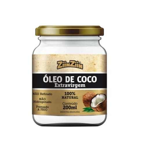 OLEO DE COCO EXTRAVIRGEM ZIINZIIN