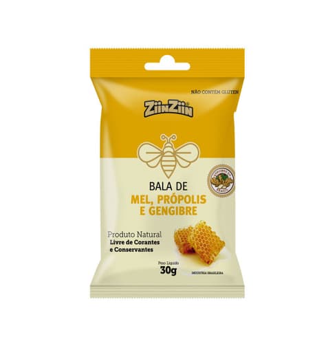 BALA DE GENGIBRE 30GR ZINZIN