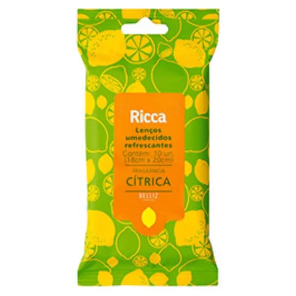 LENCO UMED RICCA REFRESC C/10 CITRICA